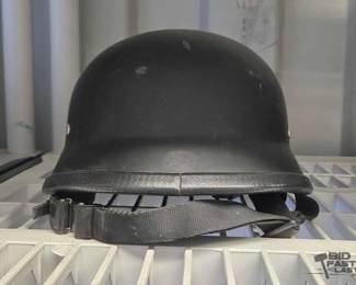 8054  Adult Black Motorcycle Helmet 