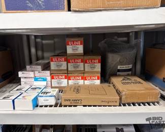 7552  NEW Undercabinet LEDs, Uline Tags, Curtain  Carry Bag 