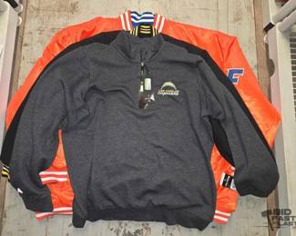 7190  NEW 3 Sports Team Jackets 