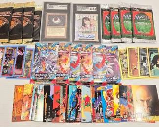 1826  Pokemon, Magic The Gathering, Disney Collector Cards  More 