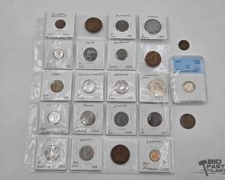 1706  Foreign Currency Coins 