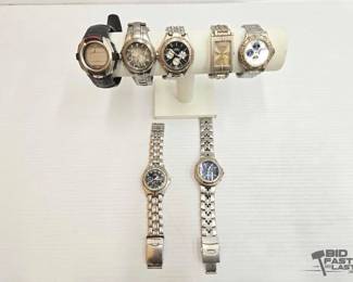 1150  7 Mens Wrist Watches 