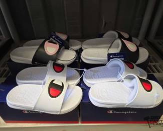 7062  NEW 4 Pairs of Champion Slides 