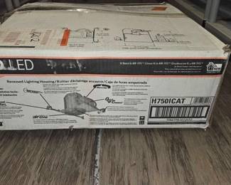 8128  NEW 3 Halo Recessed Lighting Housing 