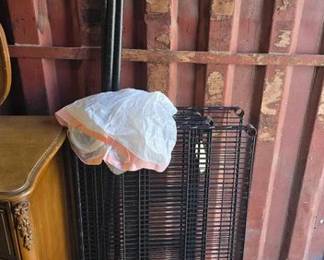 6540  Metal Storage Rack with Lock Clips 