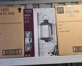 8014  NEW 5 Portable Outdoor LED Lantern 