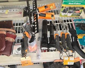 7660  Rain Bird, Flashlights, Weeder  More 