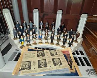 6118  37 Marx U.S. Presidents Set of the 1960s 