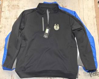 7180  NEW 4 Sports Team Zip Up Jackets  Pull Overs 
