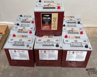 22  NEW 10 Trojan TE35 Gel Batteries 