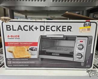 2410  Black  Decker 4Slice Toaster Oven 