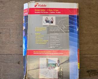 4022  NEW Kidde 2 Story13ft Escape Ladder 