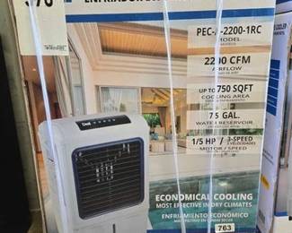 8786  NEW Dial Portable Evaporative Cooler 