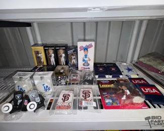 7516  NEW Baseball Bobble Heads, Koozies, Phone Cases  Ornaments 