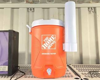 8100  The Home Depot 5 Gal. Water Cool W Cup Dispenser 