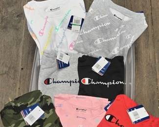 7156  NEW 19 Childrens Champion Clothing 