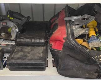 7662  Husky Tool Bag, Craftmans Saw  More 