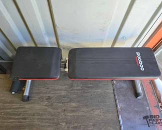 8796  PooBoo Adjustable Weight Bench 