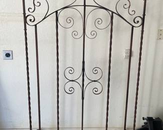 Wrought Iron Trellis