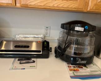 Food Saver with Bags and Nuwave New