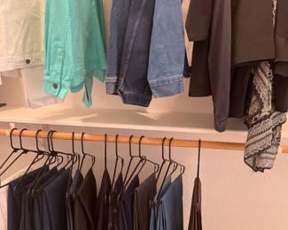 Blue Jean Jackets and Pants