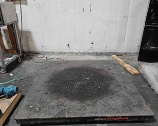 Rice Lake RoughDeck Floor Scale with IQ plus 355 Digital Indicator - Retail: $800