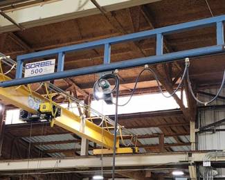 Gorbel 500 lbs Capacity Overhead Crane System