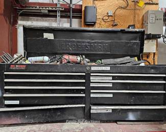 Craftsman Tool Box with Assorted Tools and Supplies - Retail: $150