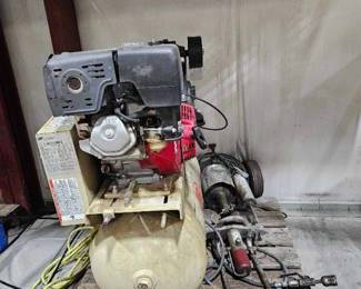 Ingersoll Rand Gas-Powered Air Compressor Model 24T5 - Retail: $1,200