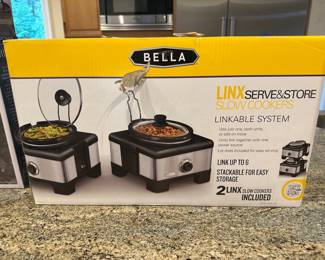 Bella slow cooker linx serve & store