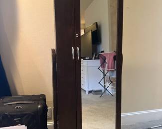 Jewelry Armoire with mirror