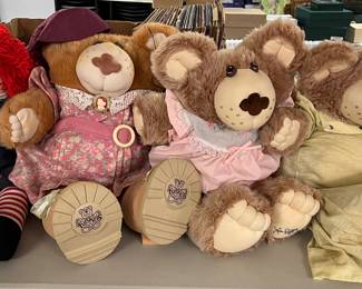 Raggedy Ann, Furskins from Cabbage Patch - Original Appalachian Artworks