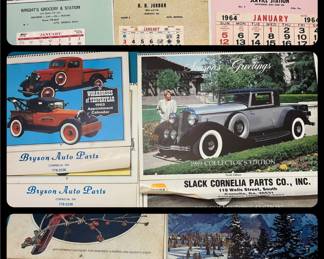 Local advertising calendars and auto/ gas advertising 