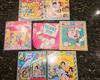 Peter Pan Records 45 rpm 7” Vinyl Records!