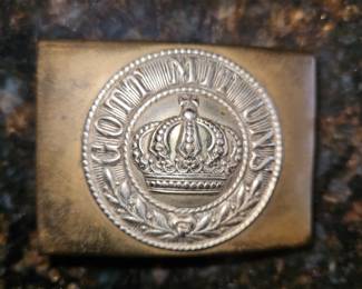 WWI German “Gott Mit Uns” Belt Buckle!
