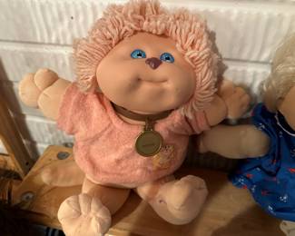 Vtg. Coleco Cabbage Patch Kids Animal 1983 ‘Koosas Cat Plush Toy w/ Snookums Collar 