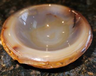 Natural Agate Bowl!
