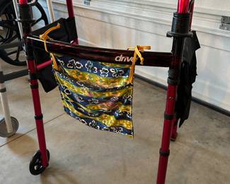 Drive Red Walker with Pouches 