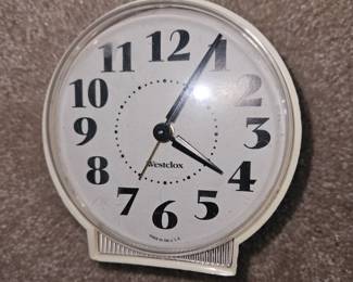 Westclox Vtg Alarm Clock!
