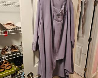 Le Bos Purple Mother Of The Bride Dress!
