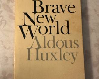 Vtg. 1969 Brave New World Aldous Huxley Paperback 1st Perennial Classic Printing
