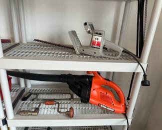 Craftsman Bush Wacker 14” Hedge Trimmer & Black & Decker Blower BV2500 Corded 