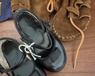 Vtg. Children's Shoes & Moccasins 