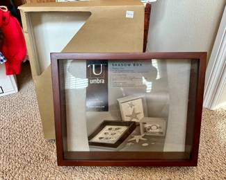 umbra Shadow Box Display Case 11”x14” Wall Mount 2” Deep - NIB!!