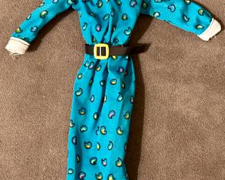 Vtg. Barbie 1981 Fashion Fantasy Green Dress 3679