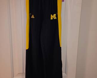 Adidas Boys/Youth University Of MI Track Pants!
