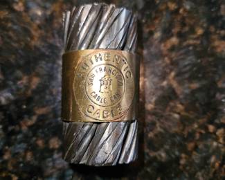 Authentic San Francisco Cable Car Cable!