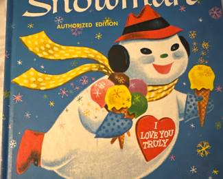 Vtg. 1979 The Littlest Snowman by Charles Tazewell Authorized Ed.