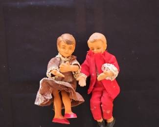 Rubber Dollhouse People!