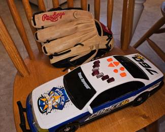 Rawlings Gold Elite Blk/Tan Baseball Glove #GG 117 CBT, Road Rippers Motorized Police Car Crown Vic!

